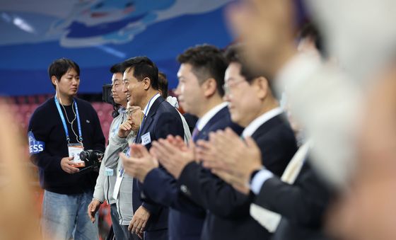 전국체전 개회식 참석한 오세훈 서울시장