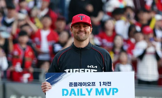 '7이닝 1실점 완벽투' 네일, 준PO 1차전 데일리 MVP