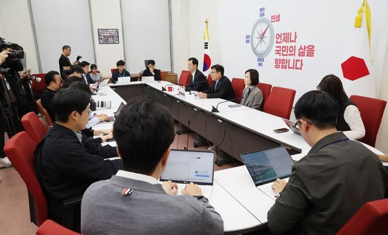 국민의힘, 국정감사 현안 관련 기자간담회