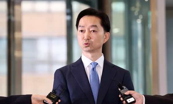 중수청 운영 방안 설명하는 김지용 초대 중수청장