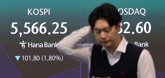 코스피, 3%대 급락 출발 후 낙폭 축소