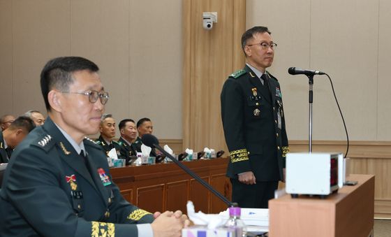 [국감] 답변하는 이상렬 지상작전사령관