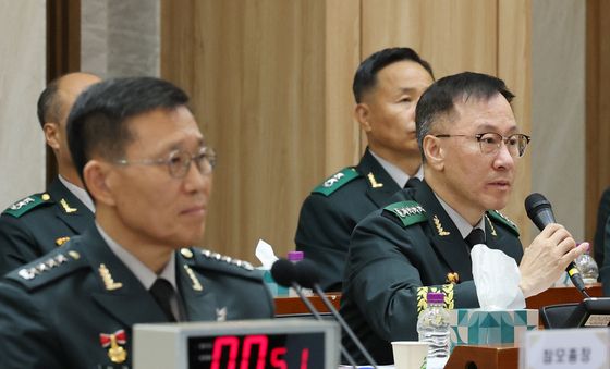 [국감] 답변하는 이상렬 지상작전사령관