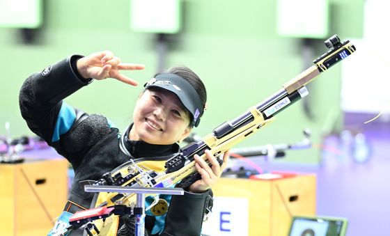 이윤리 '동메달 브이'