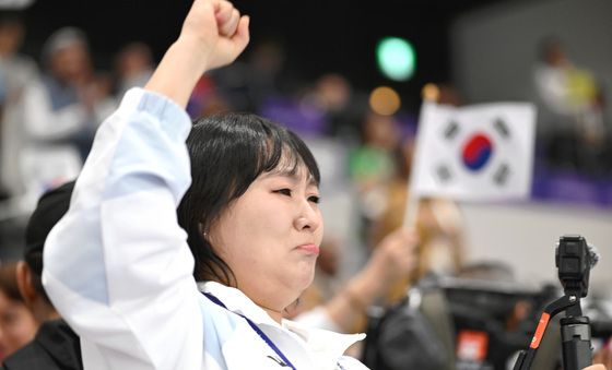 이윤리 동메달에 울먹이는 이수지