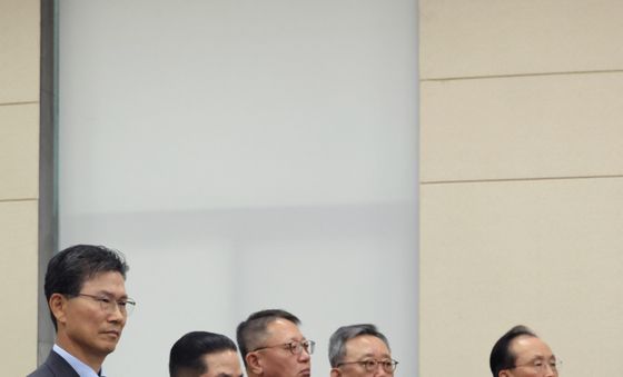 [국감] 국감 출석한 금감원장과 5대은행장