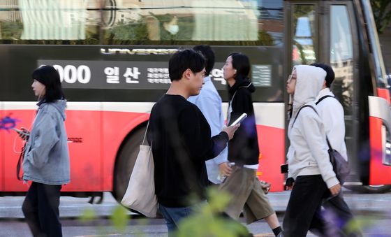 깊어가는 가울, 쌀쌀한 출근길