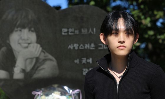 故 최진실 18주기, 어머니 보러 온 최환희
