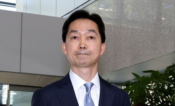 입장 발표 마친 김지용 후보자