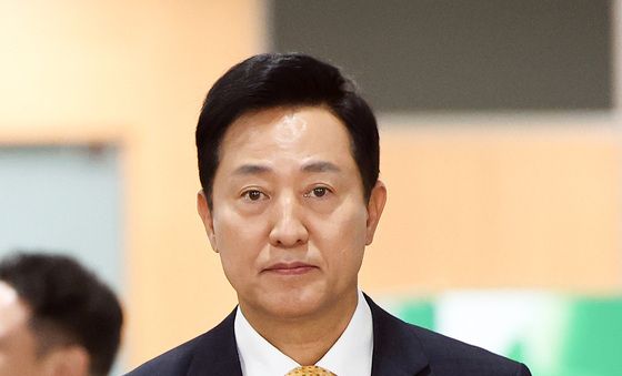 2심 결심 공판 출석하는 오세훈 시장