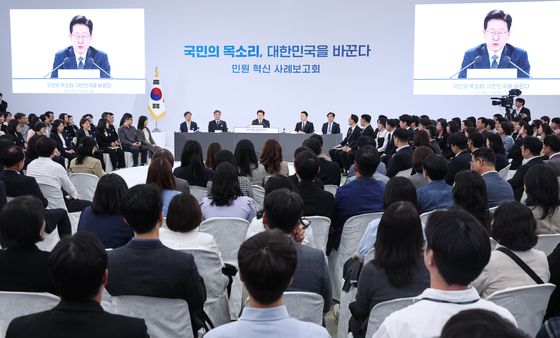 이재명 대통령 '민원 혁신 사례보고회 발언'