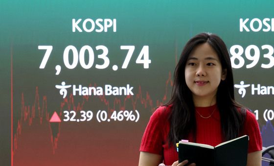 7000선 탈환한 코스피