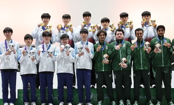 세계최강 대한민국 '리그 오브 레전드 금메달'