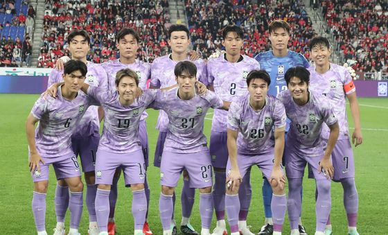 베네수엘라전 출전한 대한민국 축구대표팀