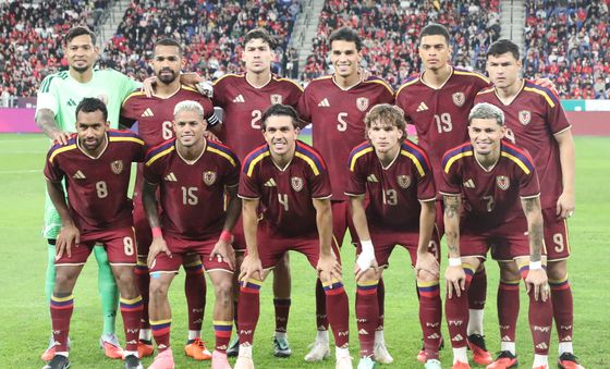 대한민국과 맞붙는 베네수엘라 축구대표팀