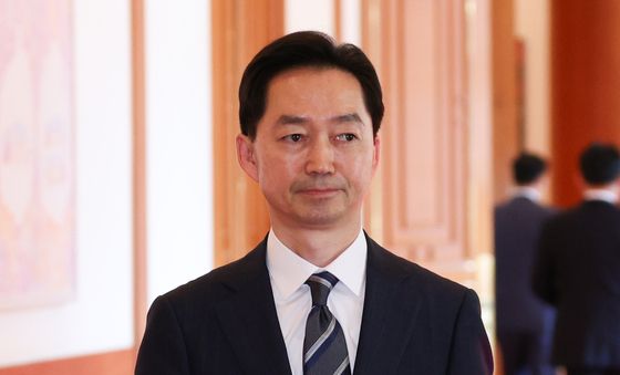 김지용 중수청장, 국무회의 참석