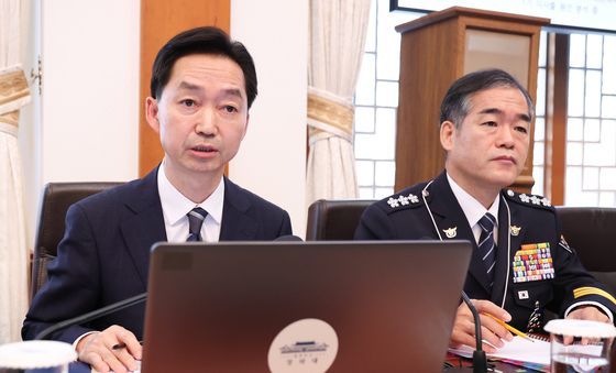 김지용 중수청장, 국무회의 인사말