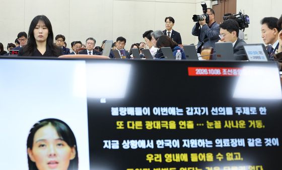 [국감] 국감장 등장한 김여정 발언