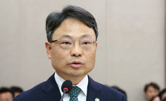 [국감] 업무보고하는 박은식 산림청장