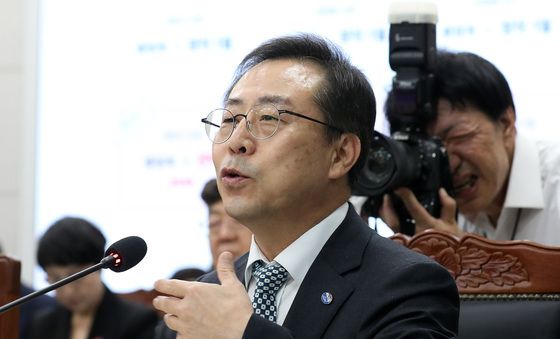[국감] 답변하는 강삼영 강원교육감