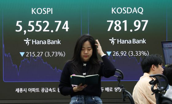코스피·코스닥 '폭락'