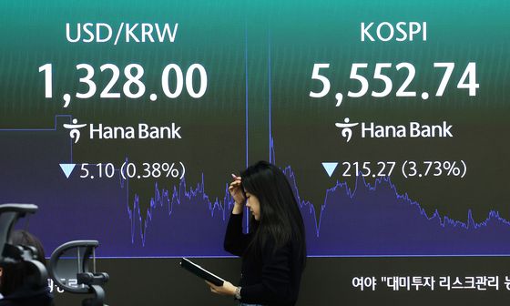 원·달러 환율 1,320원대…2년 여 만에 최저