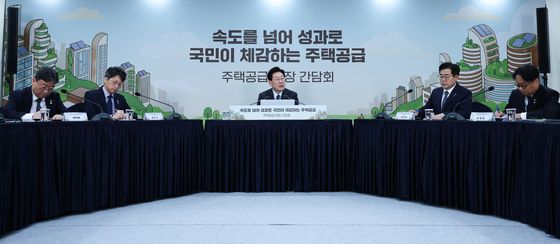 이재명 대통령, 주택공급 현장 간담회 발언
