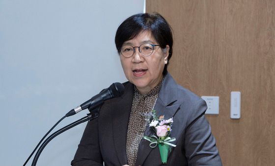 축사하는 정은경 복지부 장관