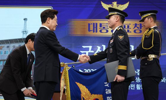 이재명 대통령, 군산경찰서에 대통령표창 수여