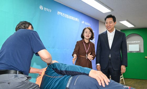 오세훈 서울시장, 통합돌봄 정책 현장 점검