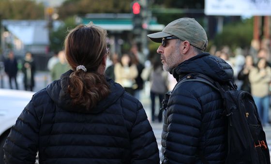 '패딩이 필요한 날씨'