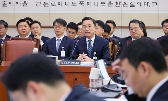 [국감] 답변하는 이정현 직무대행