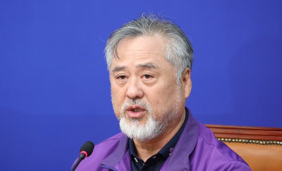 인사말하는 이정민 이태원참사 유가족협의회 운영위원장