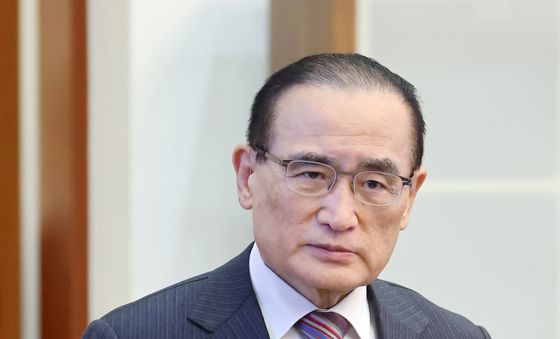 수석보좌관회의 참석하는 위성락 안보실장