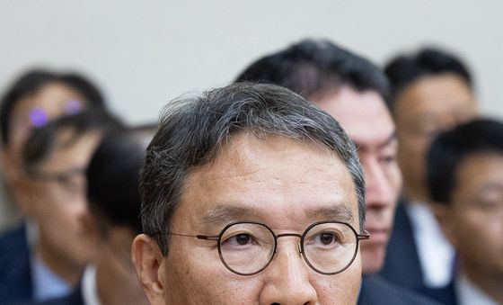 [국감] 정무위 국정감사 출석한 김학수 넥스트레이드 대표