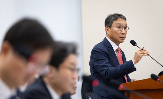 [국감] 답변하는 김학수 넥스트레이드 대표