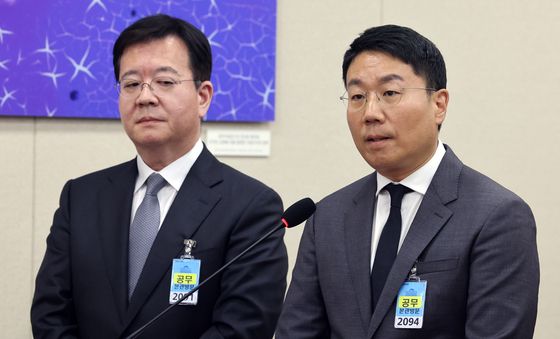 [국감] 국감 출석한 구글코리아 사장과 메타코리아 부사장