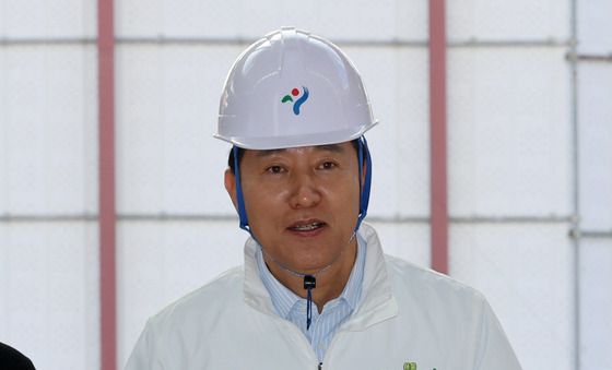 서울아레나 공사현장 점검 나선 오세훈 시장