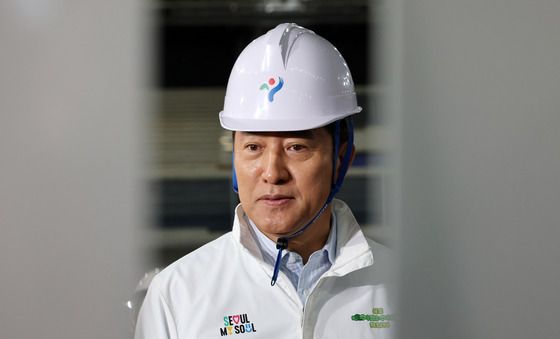 서울아레나 찾은 오세훈 시장