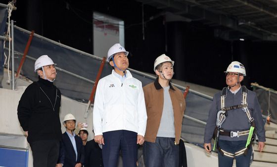 서울아레나 점검 나선 오세훈 시장
