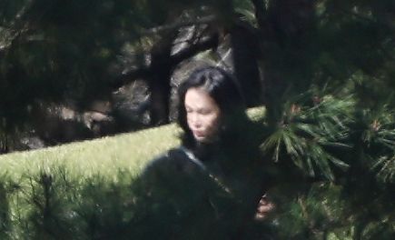 이건희 선대회장 추도식 참석한 이서현 삼성물산 사장
