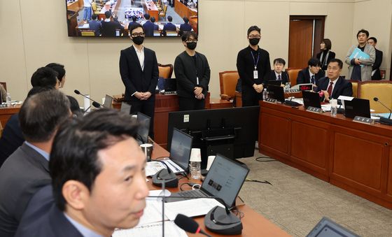 [국감] '국감장 촬영하는 AI 글라스'