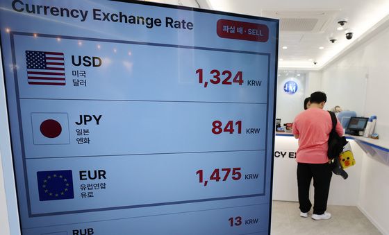 연일 하락하는 원달러 환율