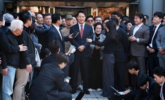 '명태균 여론조사 대납 의혹' 무죄 판결 입장 밝히는 오세훈 서울시장