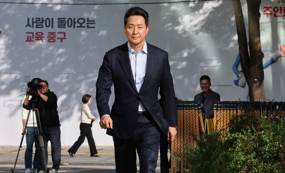 시청으로 돌아온 오세훈 시장