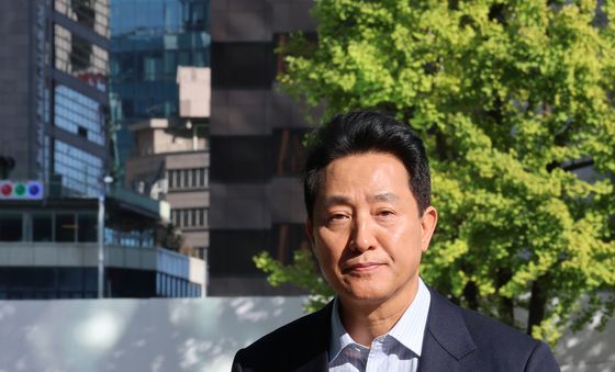 시청으로 돌아온 오세훈 시장