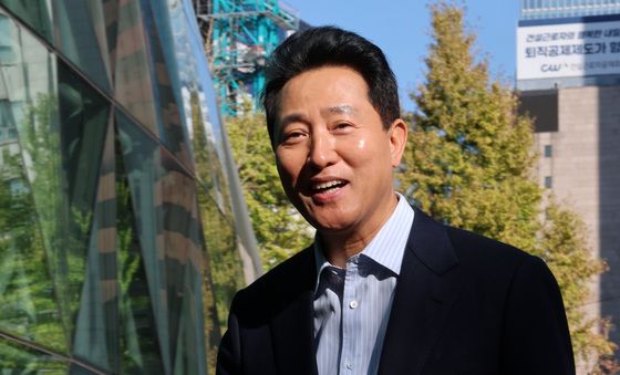 시청으로 돌아온 오세훈 시장