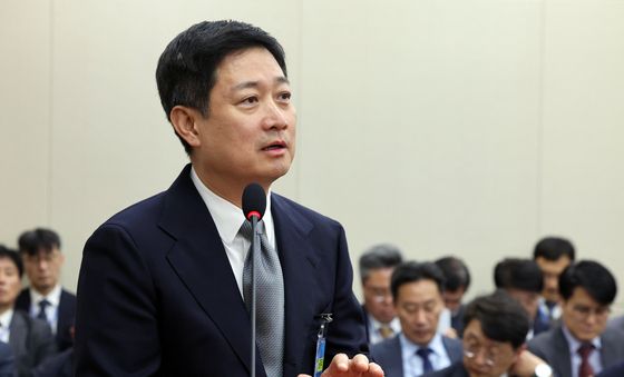 [국감] 국감 출석한 홍범식 LG유플러스 CEO