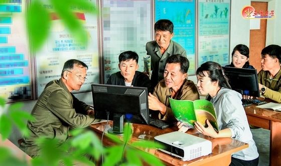 北 "농업 정보화·현대화에 힘 넣어야"