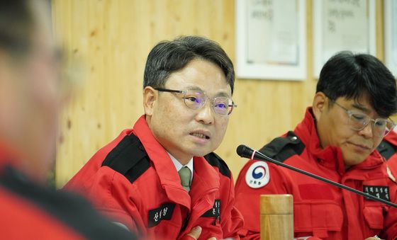 박은식 산림청장, 가을철 산불 대비태세 점검